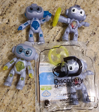 2020 McDonalds Happy Meal Toys Discovery Mindblown Robots Lot of 4