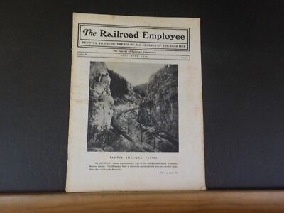 Railroad Employee, The 1932 September V42 #6 Olympian Milwaukee Road