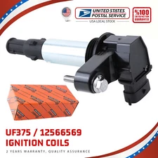 UF375 1X Ignition Coils for Cadillac SRX CTS STS GMC Acadia Allure 2.8L 3.6L