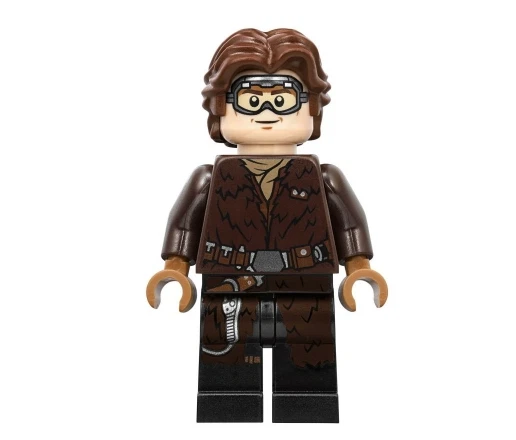 Lego Han Solo 75217 Fur Coat Goggles Star Wars Solo Minifigure eBay