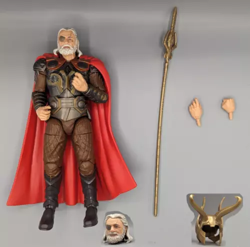 Figura Odín Suelta/Completa con Accesorios - Marvel Legends Infinity Saga