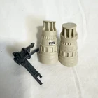 1980 Vintage Star Wars Snow Speeder Parts Part Back Harpoon Cannon Gun Parts