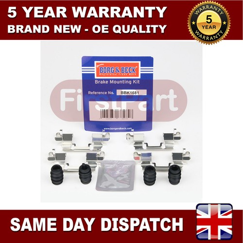 Fits Nissan Leaf 2014 Electric FirstPart Front Brake Pads Fitting Kit