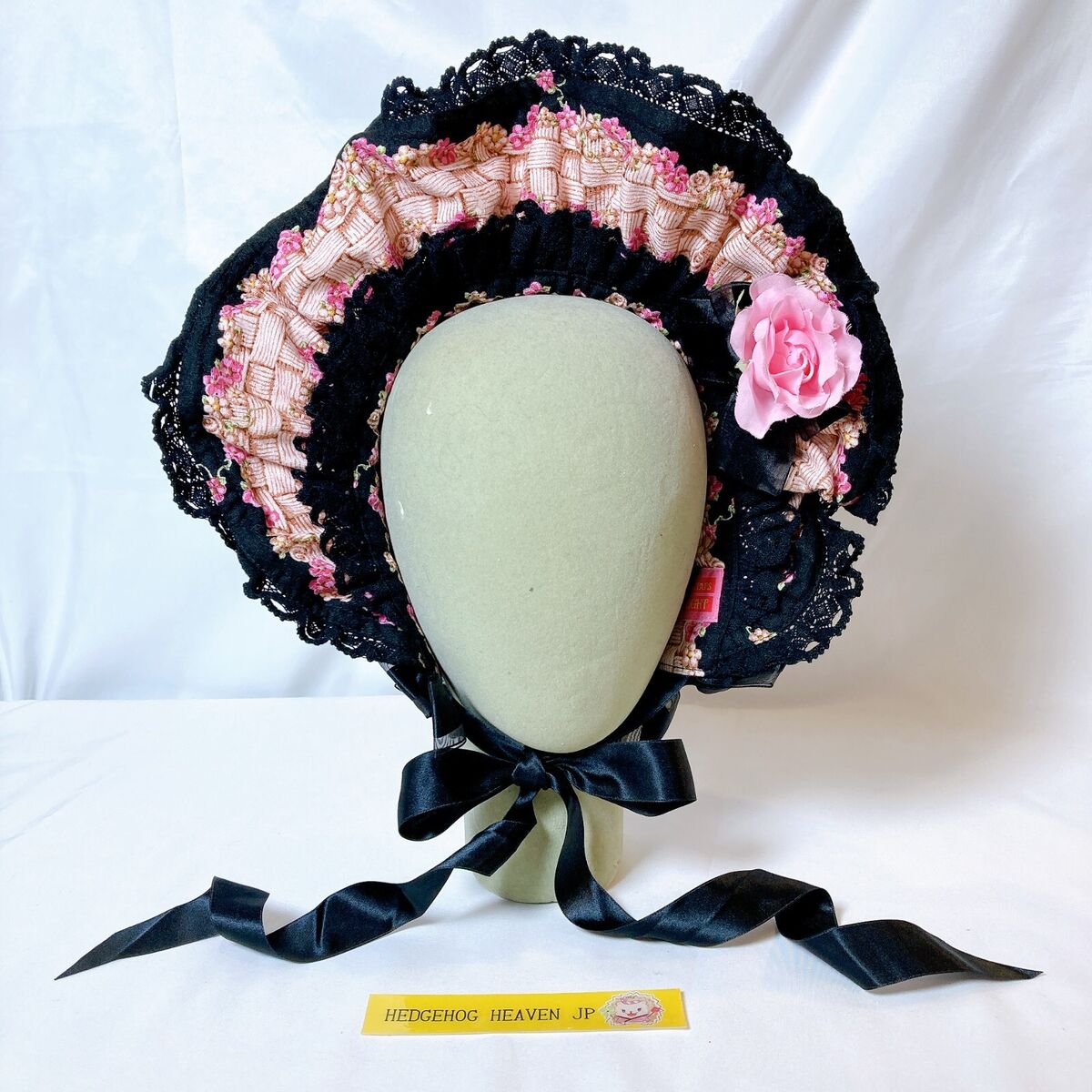 Baby The Stars Shine Bright Headdress Half Bonnet Black Lace Baby The Stars Shine Bright Headdress Half Bonnet Black Lace