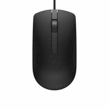 Lot of 2 Dell 065K5F Standard Mouse - Black