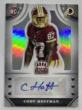 2014 Panini Crown Royale Rookie Signatures /99 Cody Hoffman #S-CH Auto RC