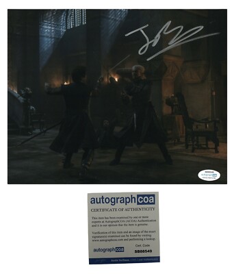 JOHN MACMILLAN SIGNIERT HOUSE OF DRAGON ''''Laenor Velaryon'''' SIGNIERT 8x10'''' ACOA