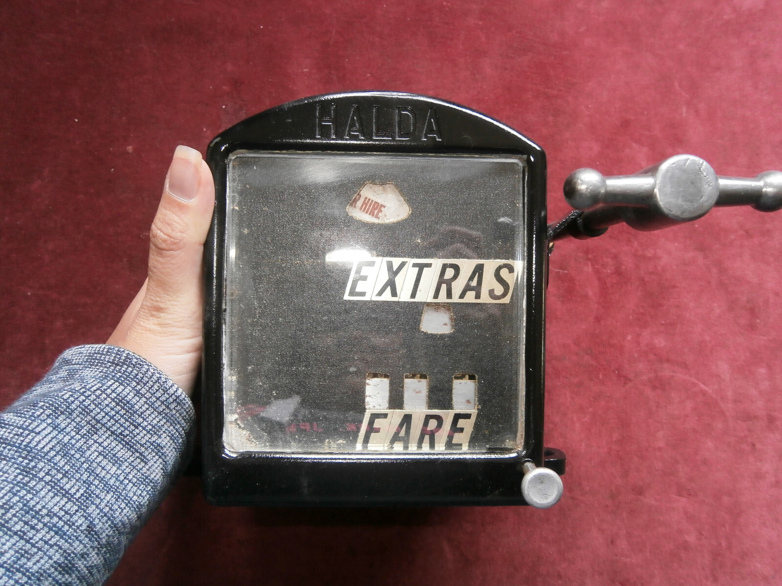 Vintage Halda taxi meter eBay