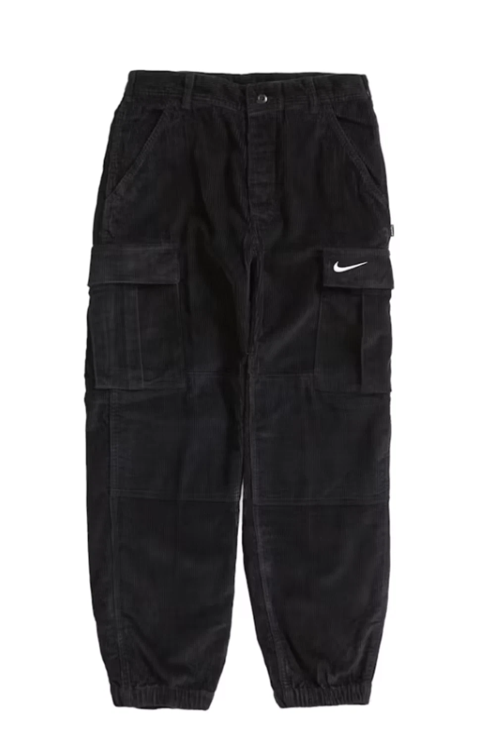 Pantalon cargo Supreme Nike Arc velours côtelé noir