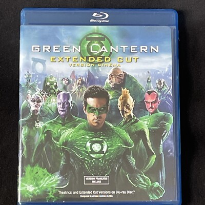 Green Lantern (Blu-ray/DVD, 2011, Canadian, English Blu Ray Disc Only)