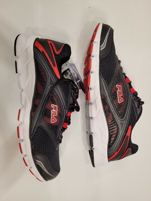Fila Memory Sequence Red and Black Athletic Shoes men’s size 7 1/2 Fila Men main image 4