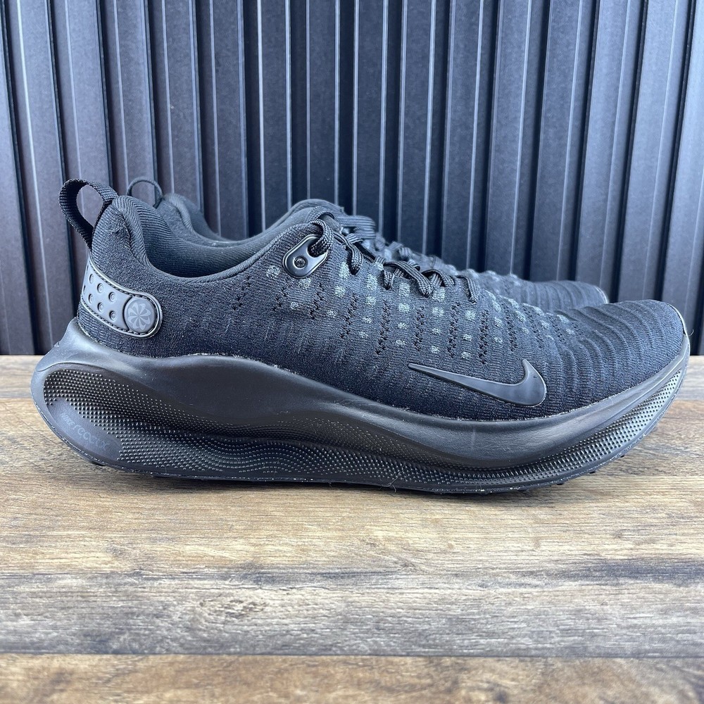 Nike ReactX Infinity Run 4 Mens Size 10 Black Running Shoes