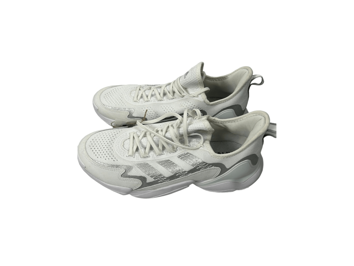 Adidas Impact Flex Grey/White ADIDAS Impact FLX White Silver Grey Football Training Shoes  main image 3