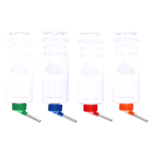 1 Pc Random 1000Ml Rabbit Drinking Plastic Water Bottle Dispenser