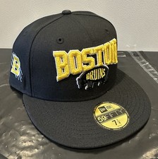 Men's New Era  Black Boston Bruins 2026 NHL Stadium Series 59FIFTY Fitted 7 1/4