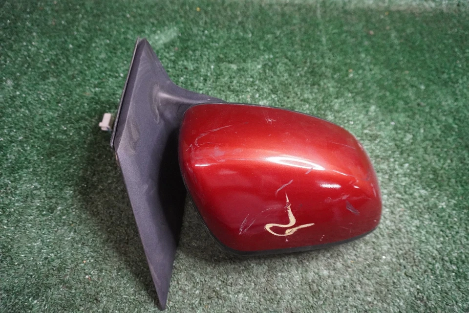 Espejo retrovisor de puerta rojo pasajero Mitsubishi Mirage 2019 2020 2021 2022 OEM E11026941 Foto 2 de 4
