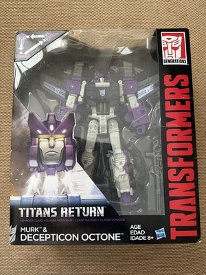 Transformers Titans Return Voyager Murk & Octone New Sealed Front Box Damage