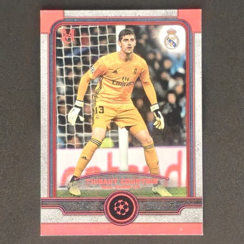 Thibaut Courtois [Ruby] #35 2019 Topps Museum Collection UEFA Champions League card