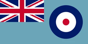 Royal Airforce Flag Self Adhesive Sticker