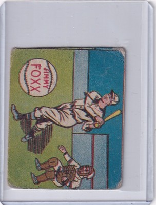 1943 R302-01 M.P. & Co Jimmy Foxx - Chicago Cubs