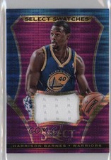 2013-14 Panini Select Swatches Purple Prizm 88/99 Harrison Barnes #59 00ix