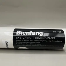 Bienfang Sketching & Tracing Paper Roll 12”W x 150'L White No. 106
