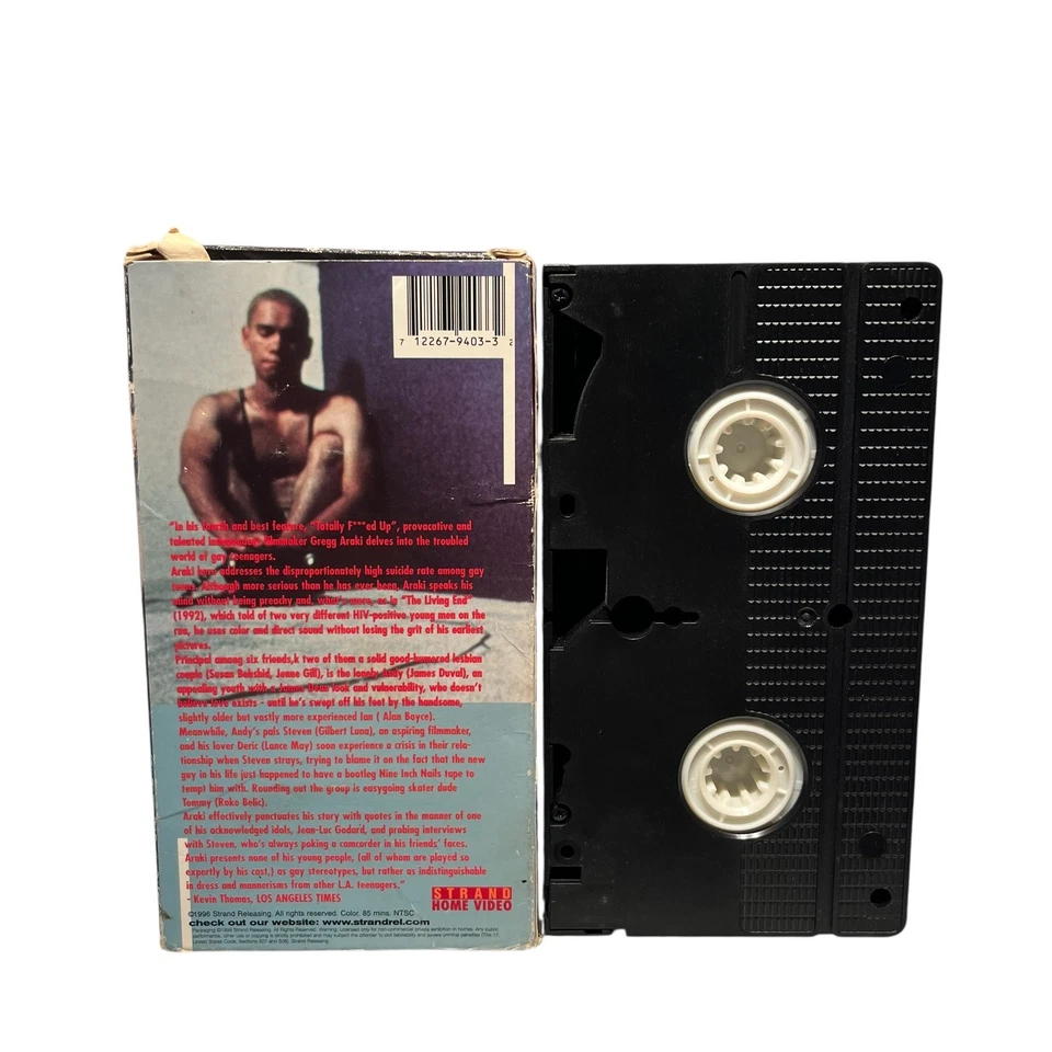 Totally F***Ed Up (VHS, 1996) Gregg Araki Strand Releasing Rare HTF VCR V10 - Image 2 of 4