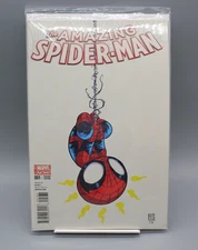 AMAZING SPIDER-MAN #1 SKOTTIE YOUNG VARIANT 2014 1ST APP CINDY MOON