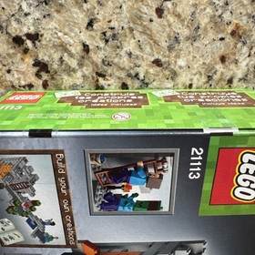 Lego Set 21113 Minecraft The Cave Retired New in Open Box Manual included