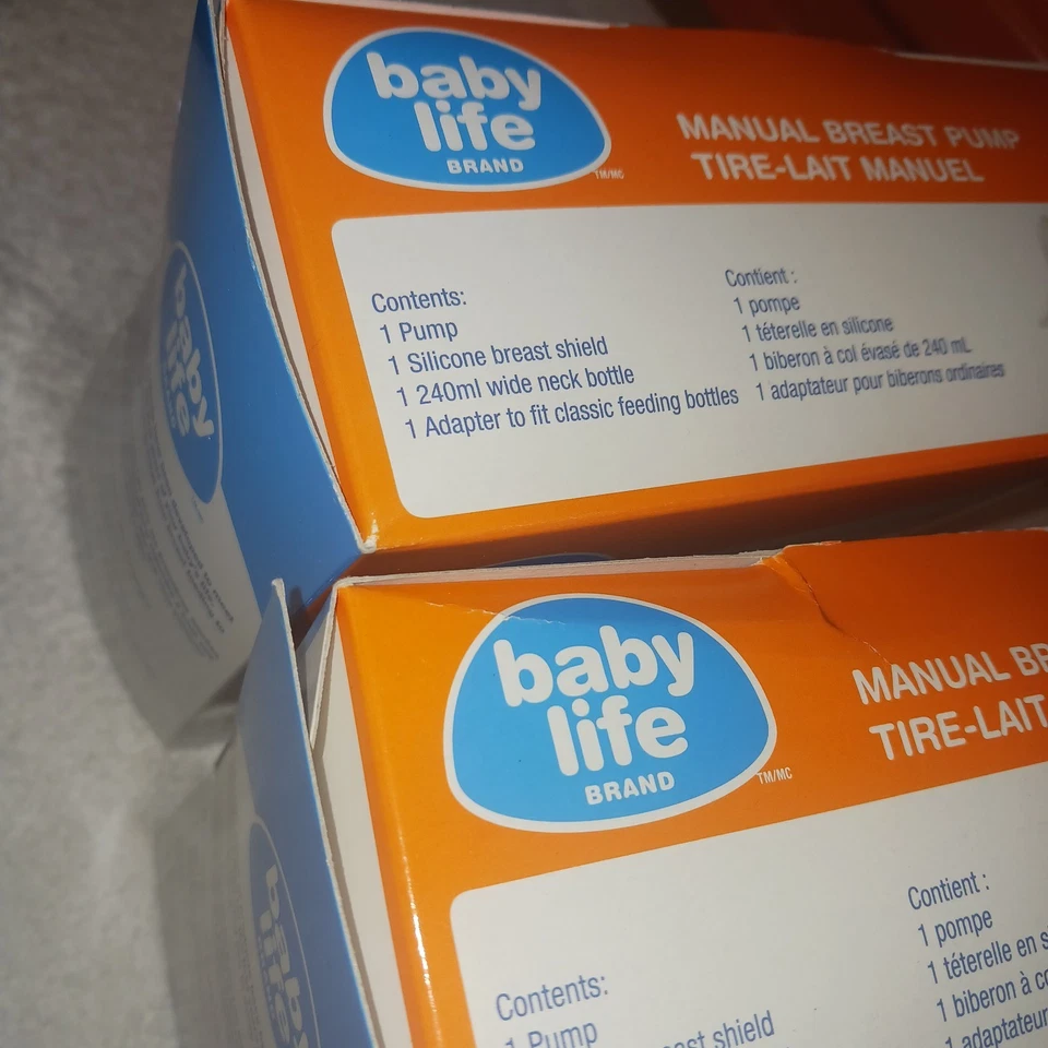 Sillicone Breast Pump Kit. Accessories/Parts. Manual. BPA Free. New Lot Of 2 - Image 2 of 4