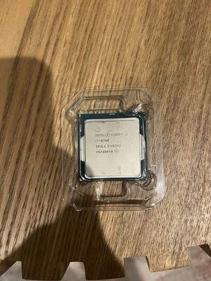 Intel Core i7-6700 Quad Core 3.4 GHz Processor (Boxed)