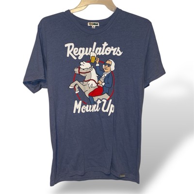 Tipsy Elves George Washington Regulators Mount Up Beer Adult XL Shirt