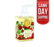 Michel Design Works Foaming Hand Soap, Black Cherry, 17.8 FL OZ, 530 ML
