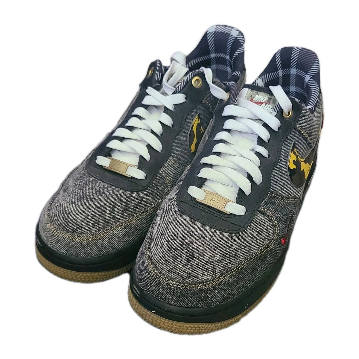 Nike Air Force 1 '07 Low Black Denim for Sale | Authenticity