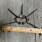 Antique Cast Iron Calf Spiked Weaning Nose Ring — photo 4