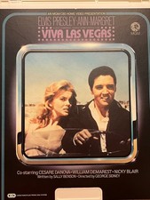 Vintage MGM Viva Las Vegas Elvis Presley CED Video Disc Retro Movie