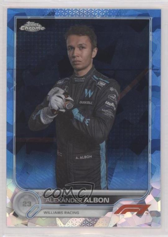 2022 Topps Chrome Sapphire Edition Formula 1 F1 Racers Alexander Albon #54 0sf1