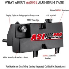 Coolant Reservoir Overflow Tank Fit 2008-17 Peterbilt Kenworth T660 337 Aluminum Coolant Reservoir Overflow Tank Fit 2008-17 Peterbilt Kenworth T660 337 Aluminum