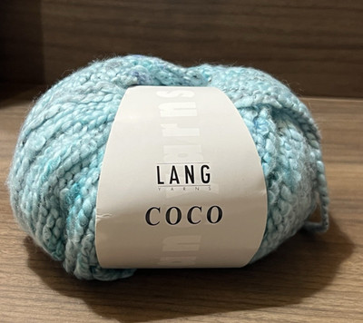 Lang COCO Yarn AQUA 501 Cotton Acrylic Bulky 50gr / 92yds