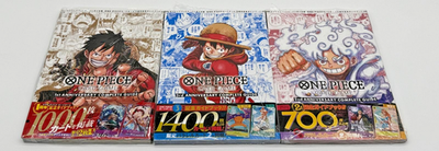 One Piece TCG JP 1st/2nd/3rd Anniversary Complete Guide SET w