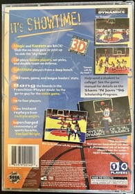 Slam 'N Jam '96 Featuring Magic & Kareem (Sega Saturn, 1996)