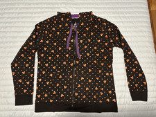 Disney Parks Halloween Women s Lightweight Zip Hoodie Sz Large