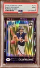 2024 OPTIC CALEB WILLIAMS PURPLE SHOCK PSA MINT 9