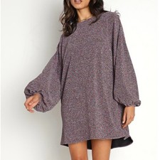 Show Me Your MUMU Sure Thing Mini Rainbow Shimmy - NWT - Womens Large