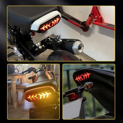 Motorfiets LED Geïntegreerd Achterlicht voor Honda MSX