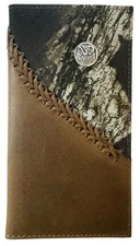 Alabama Crimson Tide Leather Secretary Pocket Wallet-Camo Fence Row-Enmon-New