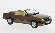 Modellino auto scala 1:24 OPEL ASCONA C CABRIOLET BROWN diecast modellismo st...