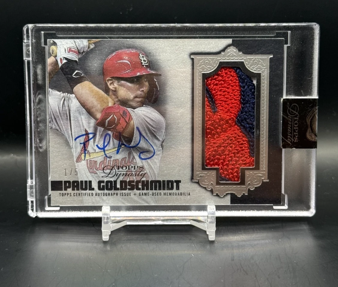 Paul Goldschmidt Autographed Baseball Cards for sale | eBay