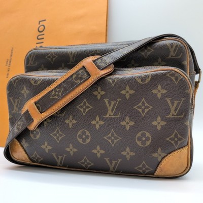 RFID Tag LOUIS VUITTON Monogram M45244 Nile Shoulder Messenger Bag Crossbody