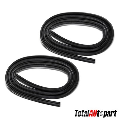 2x Door Weatherstrip Seal for Ford Mustang 79-93  Driver & PassengerF3ZZ6120708A